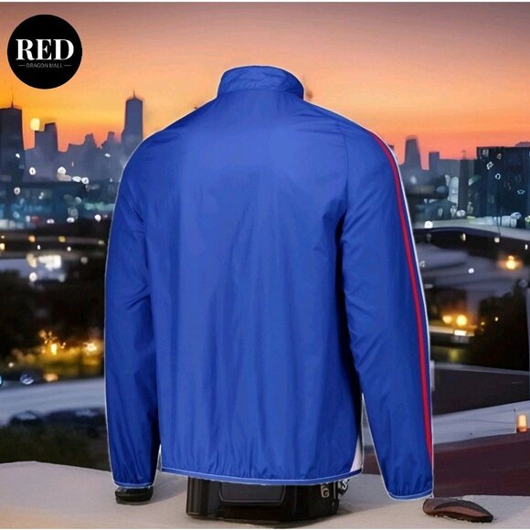 Adidas Italy National Team Anthem AEROREADY Reversible Full-Zip Jacket Size L - Picture 4 of 6